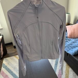 Lululemon Light Purple nulu cropped define jacket